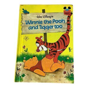 Walt Disneys Winnie The Pooh And Tigger Too Hardcover Book 1975 Vintage Random H